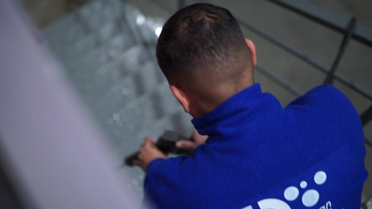 Hidrolavado profesional de superficies realizado por FD Clean